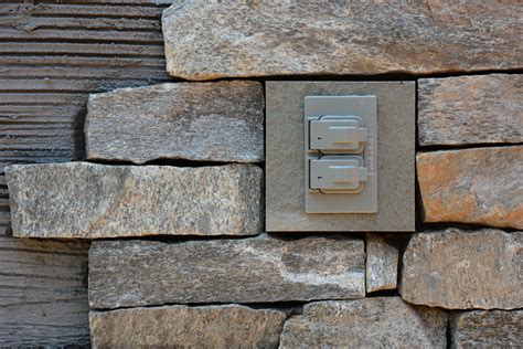 electrical box stone|Top Stone Veneer Accessories .